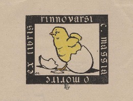 <div class="wysiwyg"><p>Edgardo Rodina, <em>Ex-libris C. Maggia</em>, xylographie, 11,2 x 14,2 cm, s.d., inv. 16817.</p></div>