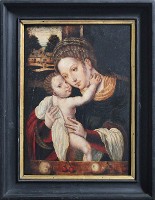 <div class="wysiwyg"><p>Anciens Pays-Bas (&amp;#xa0;?), <em>La Vierge et l’Enfant aux fruits</em>, huile sur bois, 47,2 x 33,8 cm, XVI<sup>e</sup> siècle (&amp;#xa0;?), inv. 12014.</p></div>