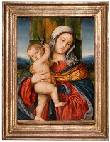 <div class="wysiwyg"><p>Girolamo Marchesi, <em>Madone à l’Enfant</em>, huile sur bois, 71,2 x 54,8 cm, 1490-1550, inv. 12036 (photo Guy Focant, 2019).</p></div>